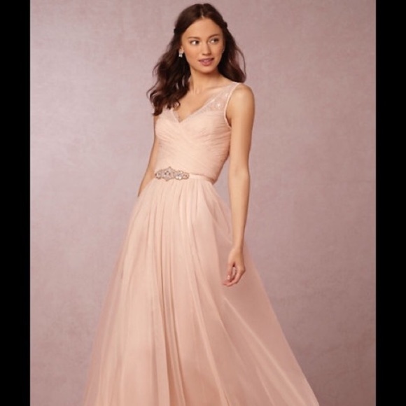 Anthropologie Dresses & Skirts - Hithero x BHLDN Blush Fleur dress